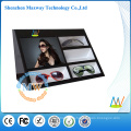 Acrylic display stand for glasses with 7 inch LCD video player